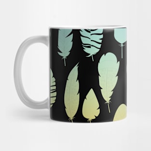 Warm Sky Gradient Feather Mug